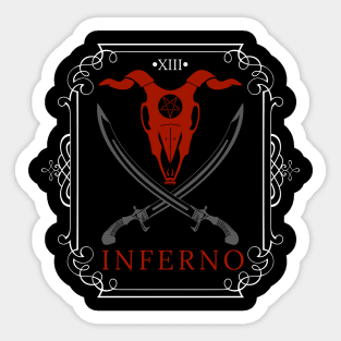 THE INFERNO Sticker